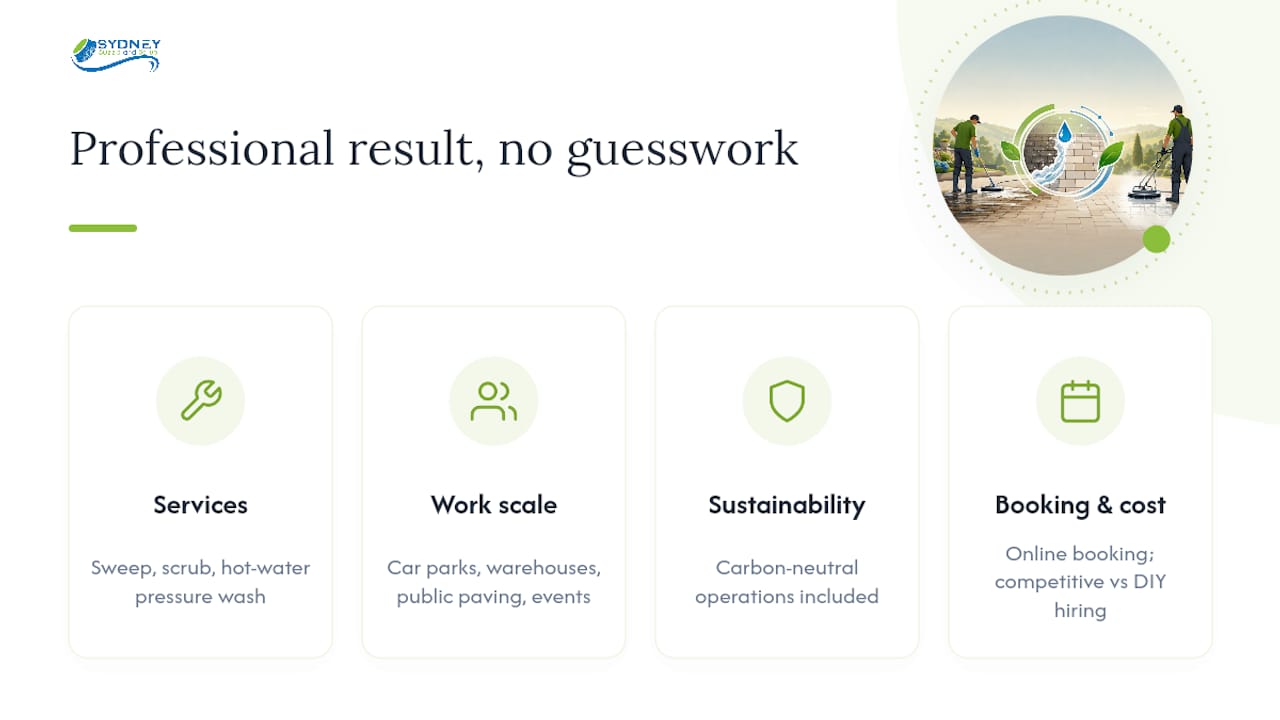 Get a professional result without the guesswork — overview diagram